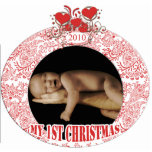 Baby's 1st Christmas 2010 Photo Sculpture