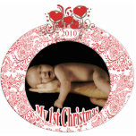 Baby's 1st Christmas Acrylic Cut Outs