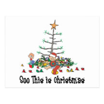 Baby's First Christmas Post Card