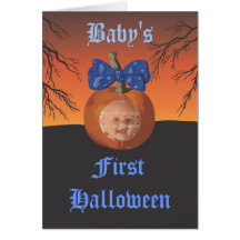 Baby's First Halloween Card