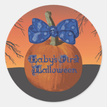 Babys First Halloween Stickers
