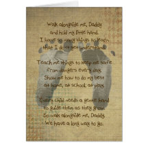 Baby's Footprints for Daddy's Birthday Cards