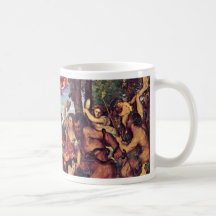 Bacchus And Ariadne " By Tizian (Best Quality) Coffee Mug
