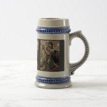 Bacchus And His Entourage Of Satyrs And Fauns  By Mug