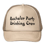 Bachelor Party Drinking Crew Mesh Hat