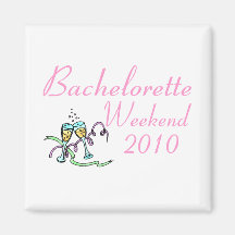 Bachelorette Weekend 2010 Fridge Magnets