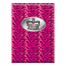 Bachelorette Zebra Jewellery Crown Party Invite Pi