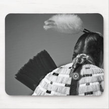 Back Feather Mousepad