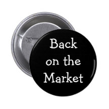 "Back on the Market" Pin