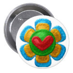 Back to School, Backpack Pins buttons Felt Flower