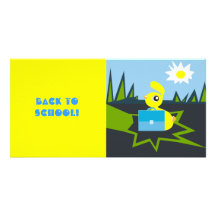 Back to School Custom Photo Card