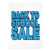 Back to School Sale Invite