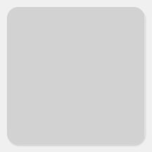 Background Colour Template Silver Grey Square Sticker