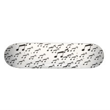 Background Music Skateboard Deck