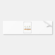 Backward Bill Bumper Sticker