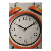 BACKWARDS CLOCK INVITATION