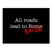 Bacon All Roads Postcards