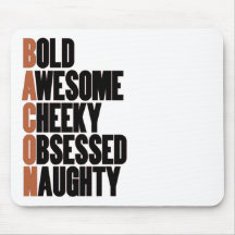 Bacon Attitude Mousepads