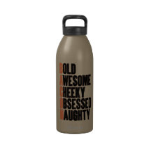 Bacon Attitude Reusable Water Bottle