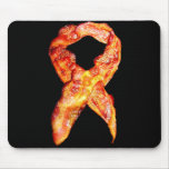 Bacon Awareness Ribbon Mouse Pad