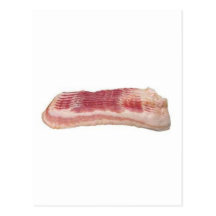 bacon postcard
