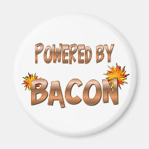 Bacon Power Refrigerator Magnet