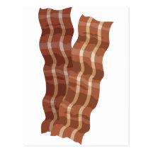 Bacon Strips Post Card