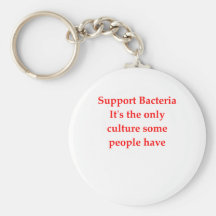 bacteria jke key chains