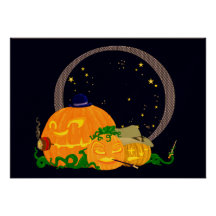 Bad pumpkins personalized invitation