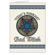 Bad Witch Greeting Card