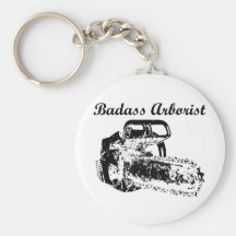 Badass Arborist - Chainsaw Key Chain
