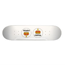 Badge the Territory Papua, Papua New Guinea Skate Board Decks