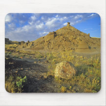 Badlands formations at Dinosaur Provincial Park Mouse Pads