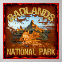 Badlands National Park Print