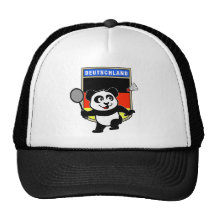 Badminton Germany Panda Trucker Hat