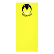 badPenguin_Vector_Clipart Custom Rack Card
