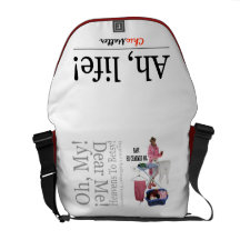 Bag: Easy. He Charmed Me. Courier Bag