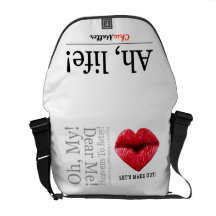 Bag: Let's Make Out! Commuter Bag