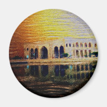 baghdad iraq fridge magnet