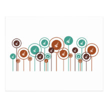 Bagpipes Daisies Post Card