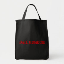 Bah Humbug Canvas Bag