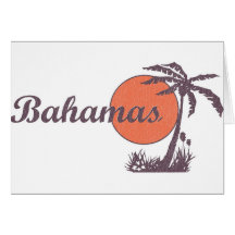 Bahama Worn Retro Card
