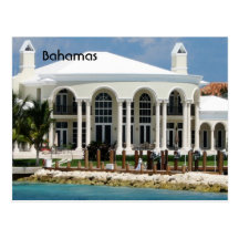 Bahamian Home Post Card