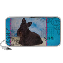 Bailey the Scottish Terrier Portable Speaker speakers