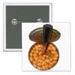 Baked Beans in Tin Can with Spoon Button