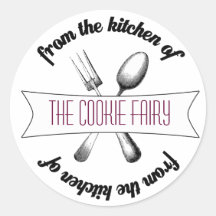 Baked Goodies Label Sticker