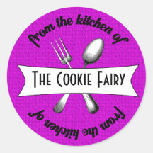 Baked Goodies Package Seal Sticker