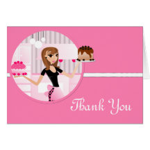 Baker/Bakery/Pastry Chef 4 Greeting Cards