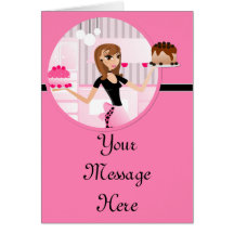 Baker/Bakery/Pastry Chef 5 Greeting Cards