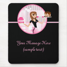 Baker/Bakery/Pastry Chef Mousepad Design 4